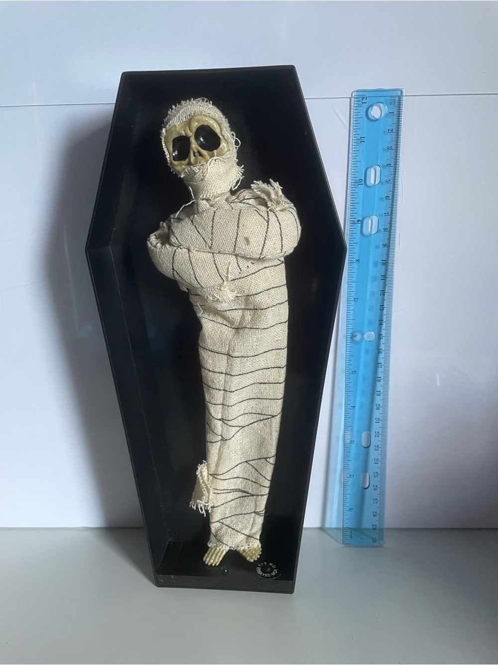 Halloween Dancing Mummy Coffin Animated Lights - Shake Your Body